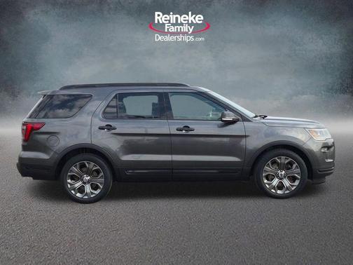 Magnetic 2018 Ford Explorer sport