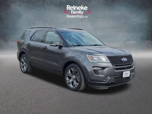 Magnetic 2018 Ford Explorer sport