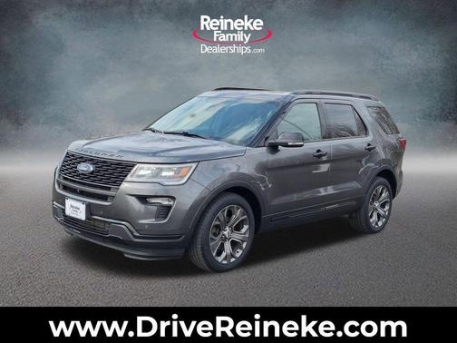 Magnetic 2018 Ford Explorer sport