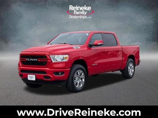 Flame Red Clearcoat 2019 RAM 1500 BIG HORN/LONE STAR