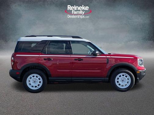 Ruby Red Metallic Tinted Clearcoat 2025 Ford Bronco Sport Heritage