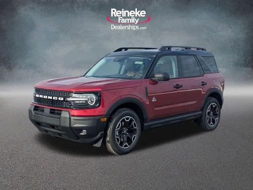Ruby Red Metallic Tinted Clearcoat 2026 Ford Bronco Sport Outer Banks