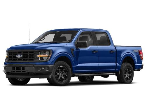 Blue Metallic 2024 Ford F-150 STX