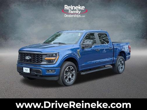 Blue Metallic 2024 Ford F-150 STX