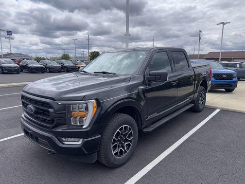 Agate Black Metallic 2022 Ford F-150 XLT