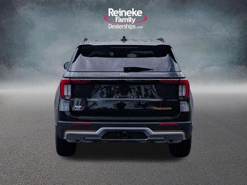 Agate Black Metallic 2026 Ford Explorer Tremor