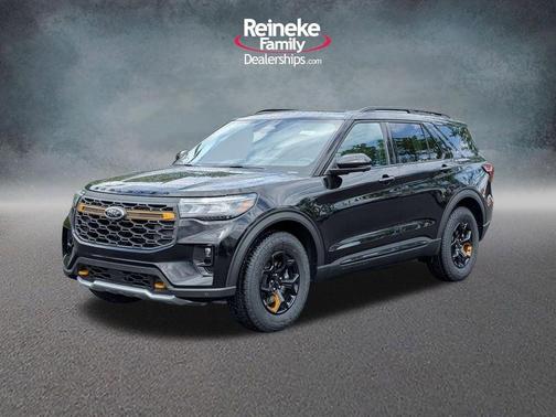 Agate Black Metallic 2026 Ford Explorer Tremor