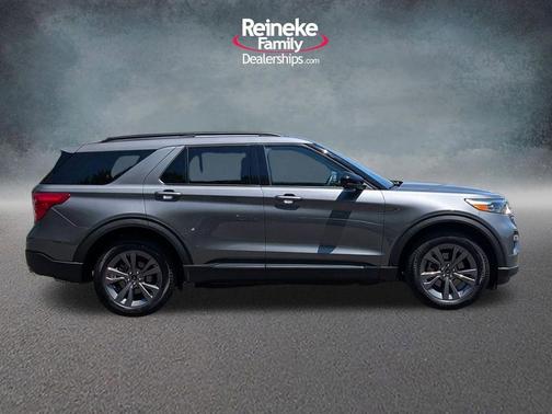 Gray Metallic 2024 Ford Explorer XLT