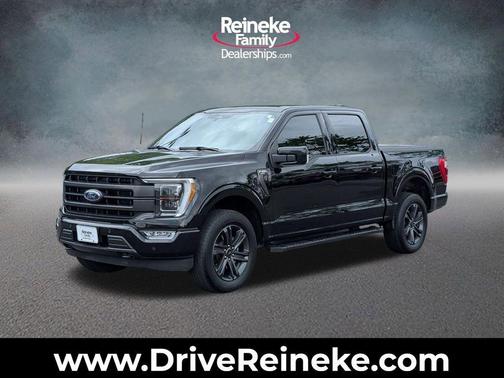 Agate Black Metallic 2023 Ford F-150 Lariat