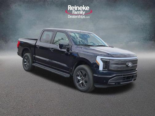 Blue Metallic 2025 Ford F-150 Lightning LARIAT