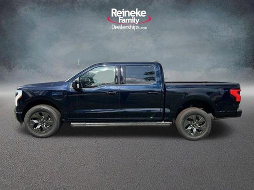 Blue Metallic 2025 Ford F-150 Lightning LARIAT