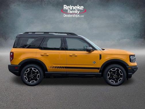 Orange Metallic 2022 Ford Bronco Sport Outer Banks