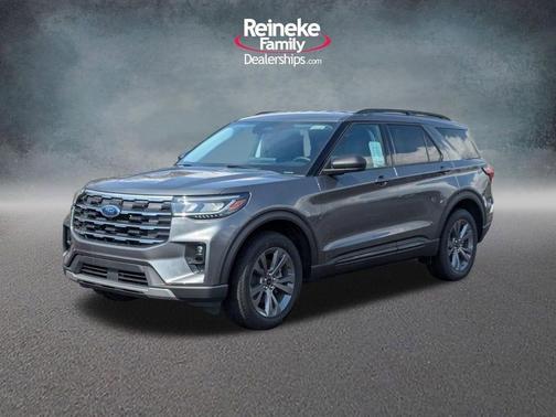 Carbonized Gray Metallic 2026 Ford Explorer Active