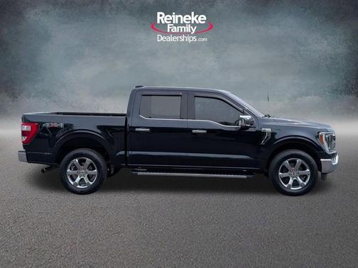 Blue Metallic 2021 Ford F-150 Lariat