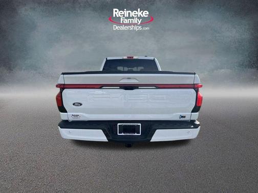 Oxford White 2025 Ford F-150 Lightning LARIAT