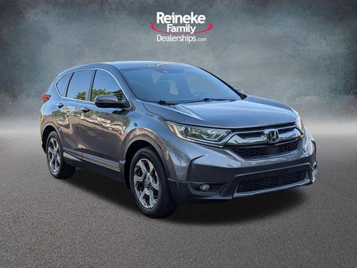 Gray 2019 Honda CR-V EX