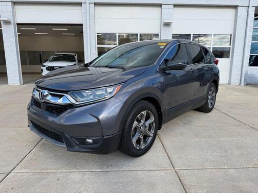 Gray 2019 Honda CR-V EX