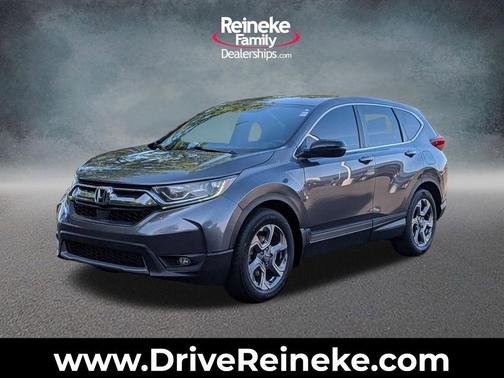 Gray 2019 Honda CR-V EX