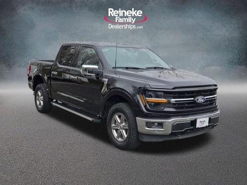 Agate Black Metallic 2025 Ford F-150 XLT