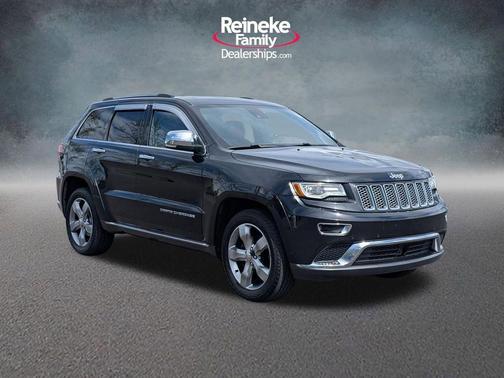 Brilliant Black Crystal Pearlcoat 2015 Jeep Grand Cherokee Summit