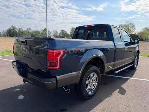 Blue Jeans Metallic 2015 Ford F-150 Lariat