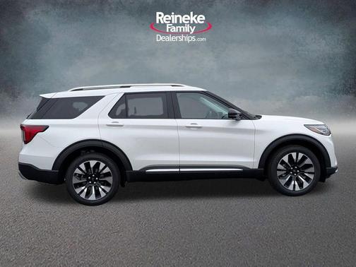 Star White 2026 Ford Explorer Platinum