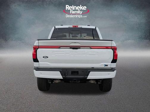 Oxford White 2025 Ford F-150 Lightning LARIAT