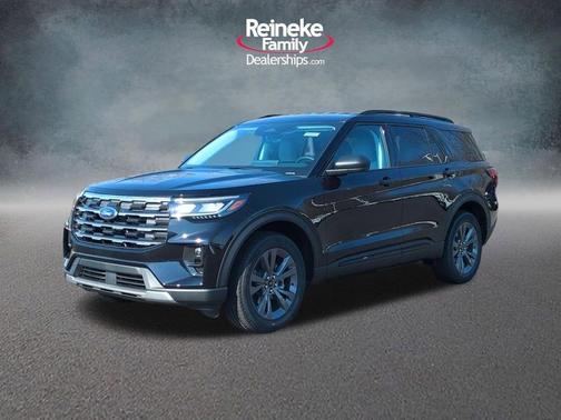 Agate Black Metallic 2026 Ford Explorer Active