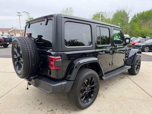 Black Clearcoat 2023 Jeep Wrangler 4xe Sahara