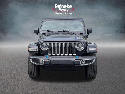 Black Clearcoat 2023 Jeep Wrangler 4xe Sahara