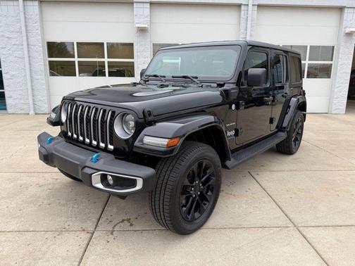 Black Clearcoat 2023 Jeep Wrangler 4xe Sahara