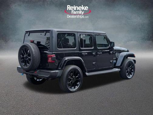 Black Clearcoat 2023 Jeep Wrangler 4xe Sahara