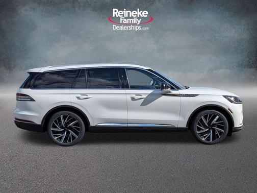 Pristine White 2026 Lincoln Aviator Reserve AWD