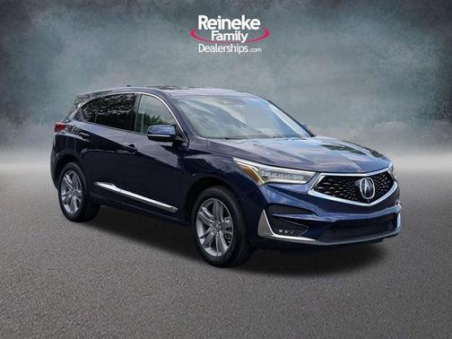 Apex Blue Pearl 2019 Acura RDX Advance Package