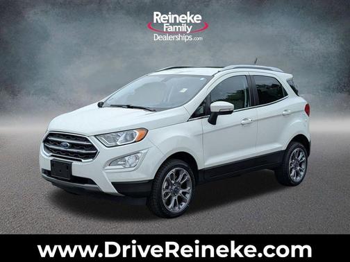 Diamond White 2019 Ford EcoSport Titanium