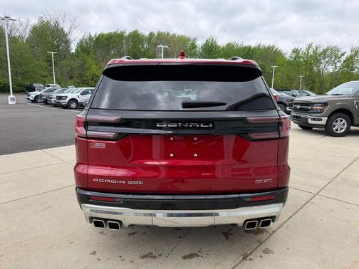 Volcanic Red 2024 GMC Acadia Denali