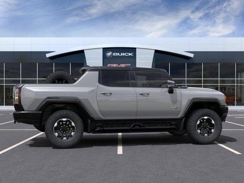 Meteorite Metallic (Grey) 2025 GMC HUMMER EV Pickup 3X