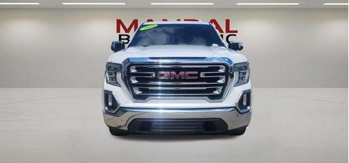 White Frost Tricoat 2019 GMC Sierra 1500 SLT
