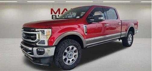 Rapid Red Metallic Tinted Clearcoat 2022 Ford F-250 King Ranch
