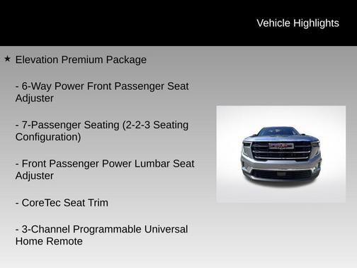 Sterling Metallic 2026 GMC Acadia Elevation FWD