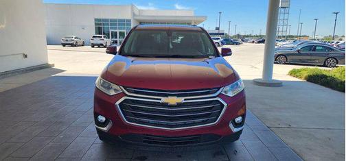 Cajun Red Tintcoat 2021 Chevrolet Traverse LT Cloth