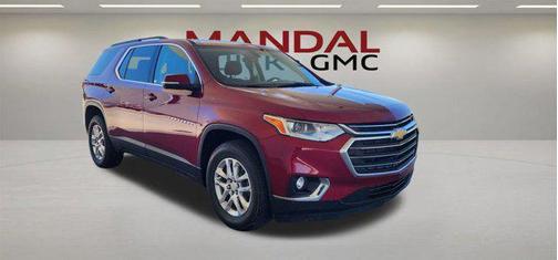 Cajun Red Tintcoat 2021 Chevrolet Traverse LT Cloth