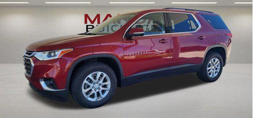 Cajun Red Tintcoat 2021 Chevrolet Traverse LT Cloth