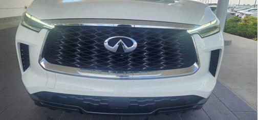 Glacier White 2025 INFINITI QX60 Pure