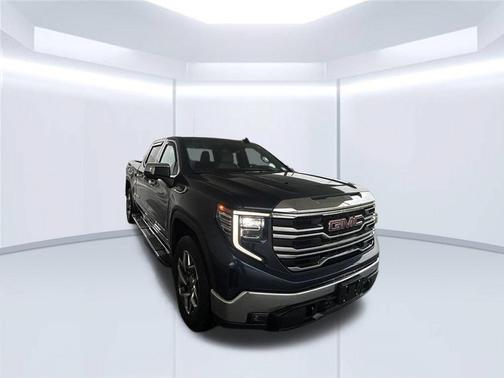 Pacific Blue Metallic 2023 GMC Sierra 1500 SLT