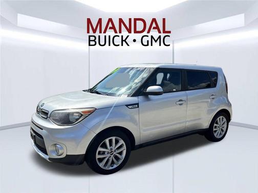 Bright Silver 2017 Kia Soul +