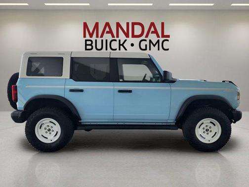 Robins Egg Blue 2024 Ford Bronco Heritage Edition