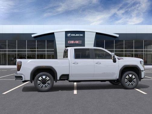Glacier White Tricoat 2026 GMC Sierra 3500 Denali