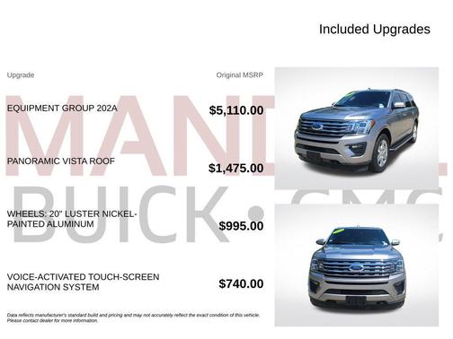 Iconic Silver Metallic 2020 Ford Expedition XLT