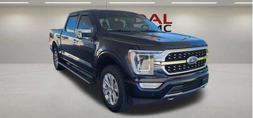 Antimatter Blue Metallic 2022 Ford F-150 Platinum
